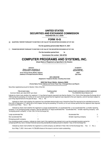 Thumbnail TruBridge 10-Q Quarterly Report FY2021 