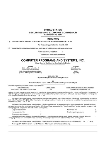 Thumbnail TruBridge 10-Q Quarterly Report FY2021 