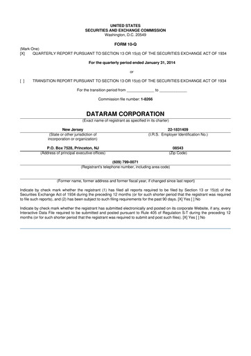 Thumbnail U.S. Gold Corp 10-Q Quarterly Report FY2014 