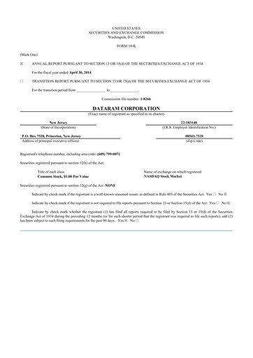 Thumbnail U.S. Gold Corp 10-K Annual Report 2014