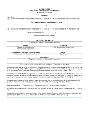 Thumbnail U.S. Gold Corp 10-Q Quarterly Report FY2017 