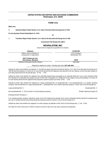 Thumbnail Palisade Bio 10-Q Quarterly Report FY2018 