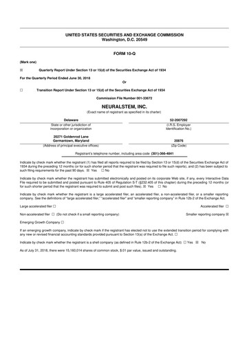 Thumbnail Palisade Bio 10-Q Quarterly Report FY2018 