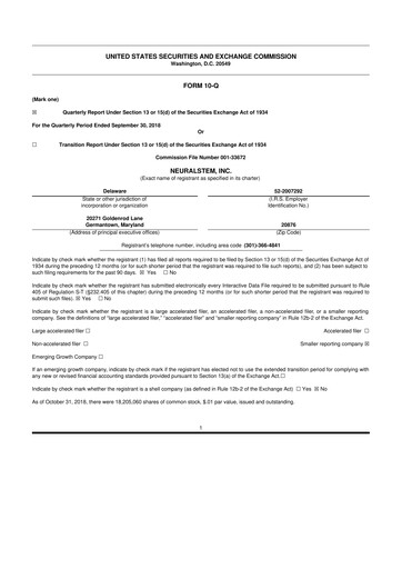 Thumbnail Palisade Bio 10-Q Quarterly Report FY2018 
