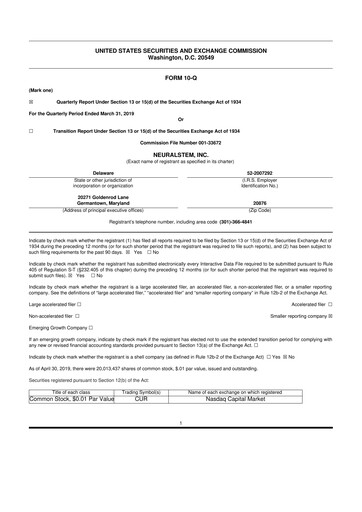 Thumbnail Palisade Bio 10-Q Quarterly Report FY2019 