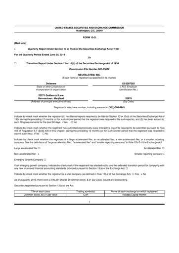 Thumbnail Palisade Bio 10-Q Quarterly Report FY2019 
