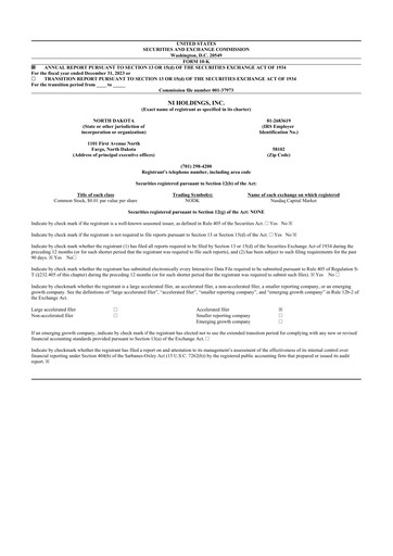 Vorschaubild NI Holdings
 10-K Jahresbericht 2023