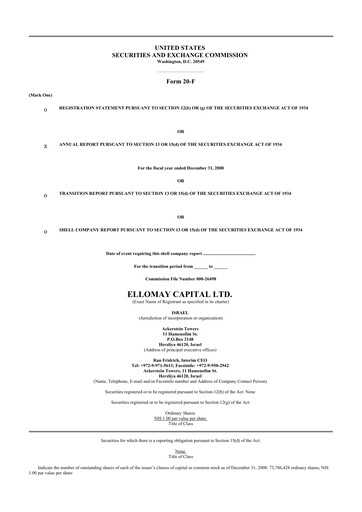Thumbnail Ellomay Capital
 20-F Annual Report 