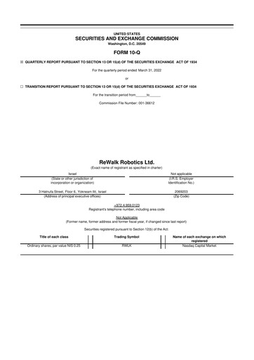 Thumbnail Lifeward 10-Q Quarterly Report FY2022 