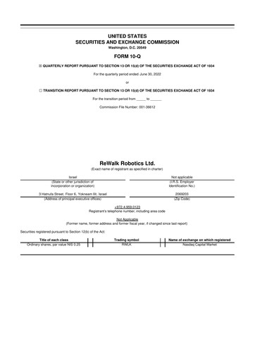 Thumbnail Lifeward 10-Q Quarterly Report FY2022 