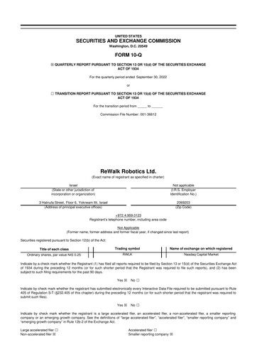 Thumbnail Lifeward 10-Q Quarterly Report FY2022 