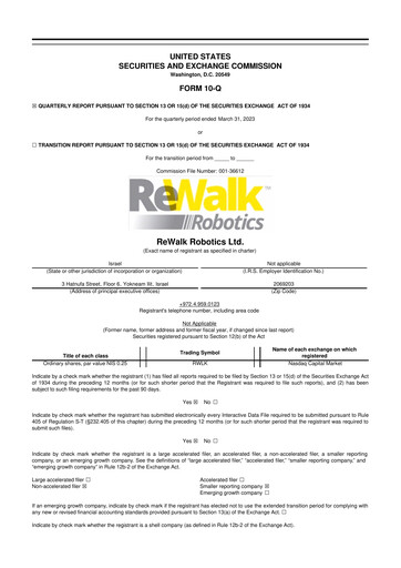 Thumbnail Lifeward 10-Q Quarterly Report FY2023 