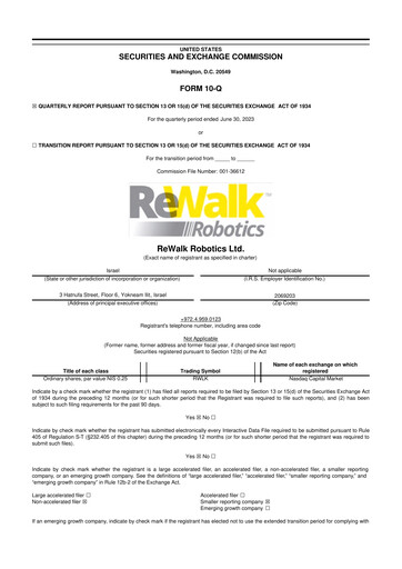 Thumbnail Lifeward 10-Q Quarterly Report FY2023 