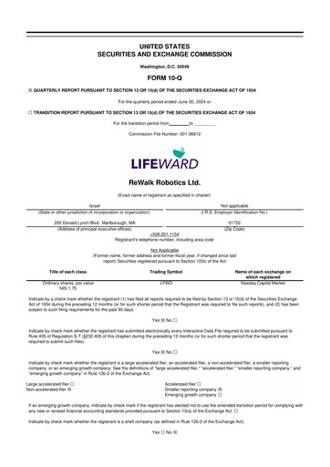 Thumbnail Lifeward 10-Q Quarterly Report FY2024 