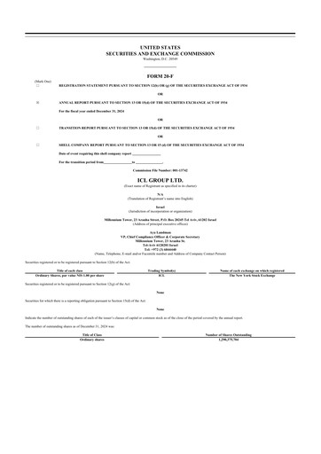 Thumbnail ICL Group 20-F Annual Report 2024