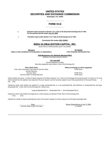 Thumbnail 	IGC Pharma 10-Q Quarterly Report FY 