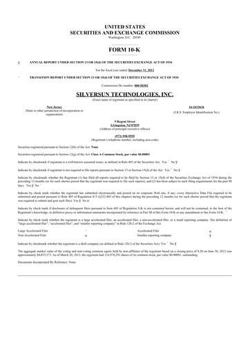 Thumbnail QXO, Inc. 10-K Annual Report 2012