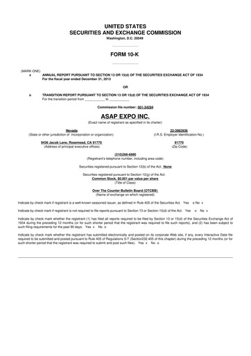 Miniature Ryvyl Inc. 10-K Rapport annuel 2013