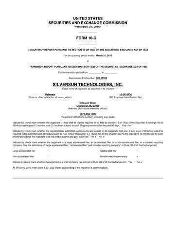 Thumbnail QXO, Inc. 10-Q Quarterly Report FY2015 