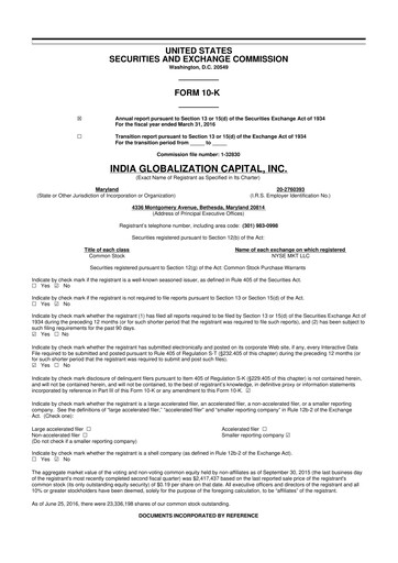 Thumbnail 	IGC Pharma 10-K Annual Report 2016