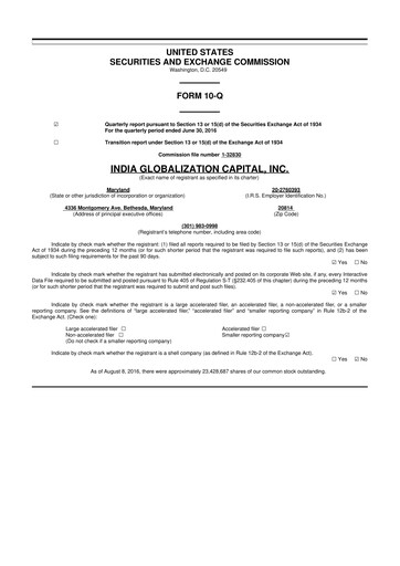 Thumbnail 	IGC Pharma 10-Q Quarterly Report FY2017 