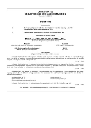 Thumbnail 	IGC Pharma 10-Q Quarterly Report FY2017 