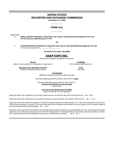 Miniature Ryvyl Inc. 10-K Rapport annuel 2016