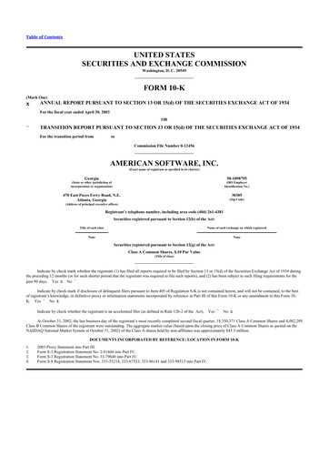 Thumbnail Logility Supply Chain Solutions 10-K Annual Report 