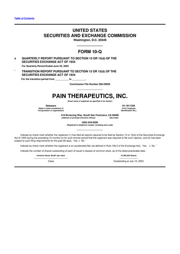 Thumbnail Cassava Sciences
 10-Q Quarterly Report FY 