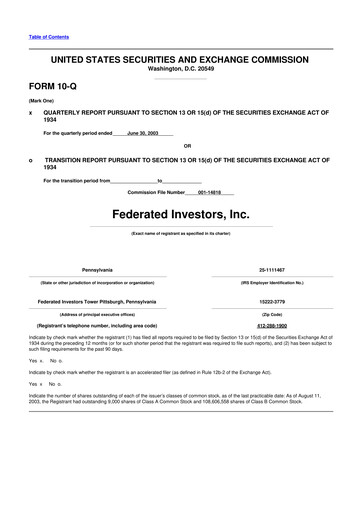 Thumbnail Federated Hermes
 10-Q Quarterly Report FY 