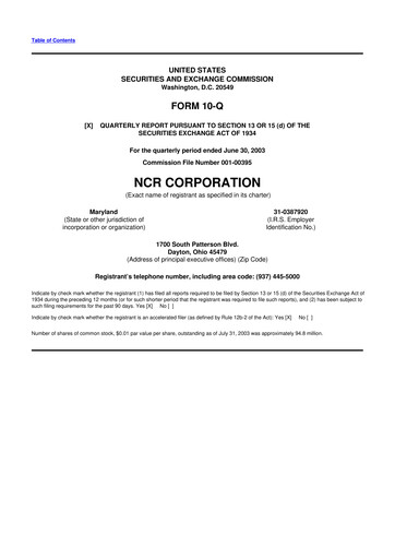 Vorschaubild NCR Voyix Corporation 10-Q Quartalsbericht  