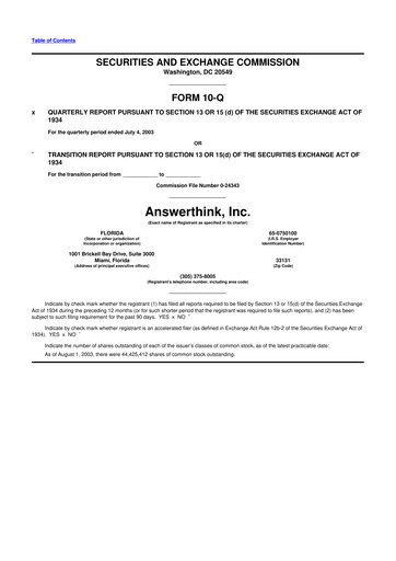 Vorschaubild The Hackett Group

 10-Q Quartalsbericht  