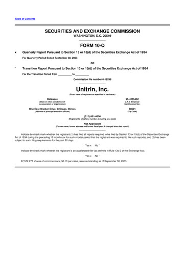 Vorschaubild Kemper 10-Q Quartalsbericht  