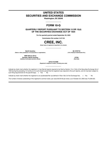 Thumbnail Wolfspeed 10-Q Quarterly Report FY 