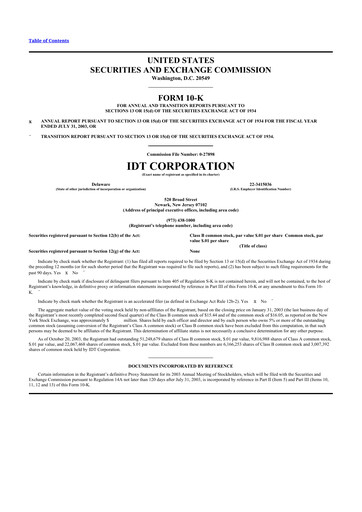 Thumbnail IDT Corporation
 10-K Annual Report 