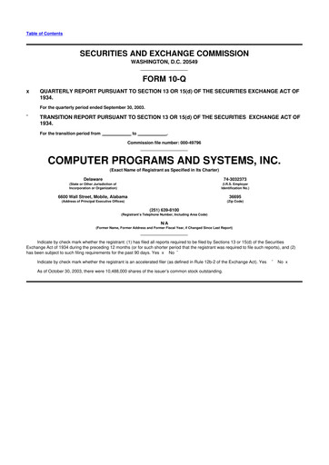 Thumbnail TruBridge 10-Q Quarterly Report FY 