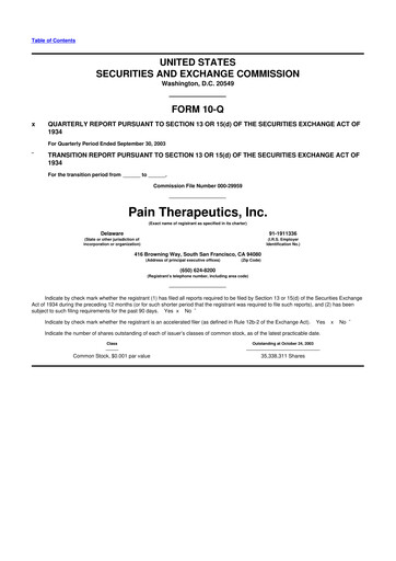 Thumbnail Cassava Sciences
 10-Q Quarterly Report FY 