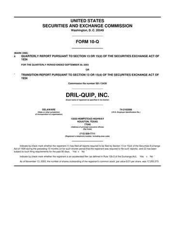 Vorschaubild Innovex International 10-Q Quartalsbericht  