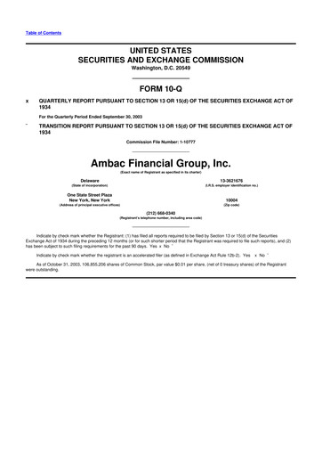 Thumbnail Octave Specialty Group 10-Q Quarterly Report FY 