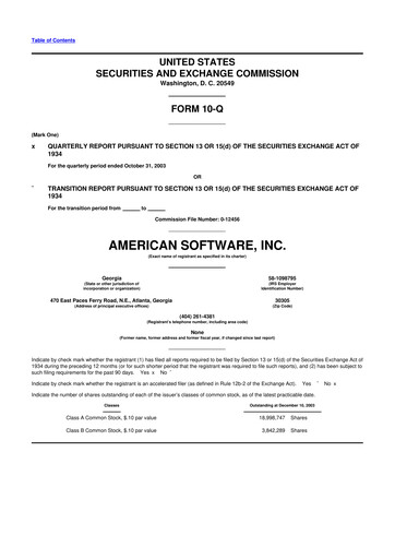 Thumbnail Logility Supply Chain Solutions 10-Q Quarterly Report FY 