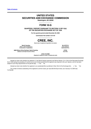 Thumbnail Wolfspeed 10-Q Quarterly Report FY 