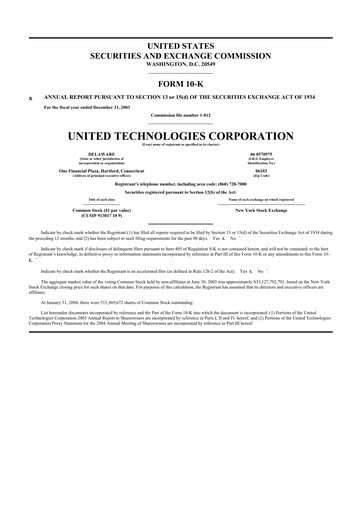 Thumbnail RTX 10-K Annual Report 