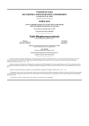 Thumbnail Vaxart 10-K Annual Report 