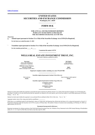 Thumbnail Piedmont Realty Trust 10-K Annual Report 