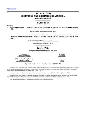 Thumbnail Worldcom 10-Q Quarterly Report FY 