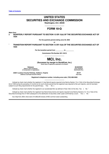 Thumbnail Worldcom 10-Q Quarterly Report FY 