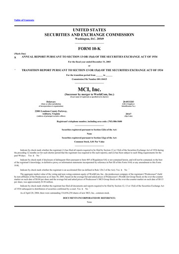 Thumbnail Worldcom 10-K Annual Report 