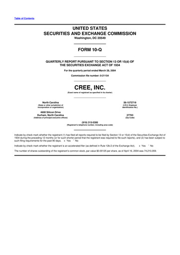 Thumbnail Wolfspeed 10-Q Quarterly Report FY 