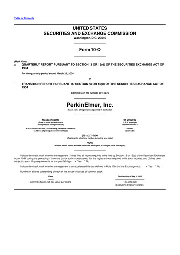 Thumbnail Revvity 10-Q Quarterly Report FY 