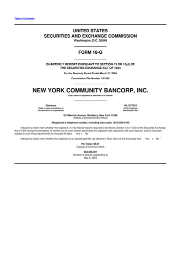 Thumbnail Flagstar Bank 10-Q Quarterly Report FY 